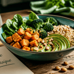 bol repas aliment acide ou basique légumes quinoa avocat