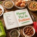 comment manger plus de proteines aliments sur table