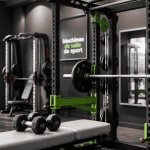machines de salle de sport modernes