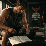 motivation musculation jeune homme carnet