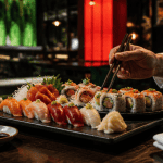 sushi bon pour la sante plateau restaurant