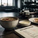 Alimentation pour prendre du muscle et perdre de la graisse : shaker, blancs d’œufs, quinoa au gym