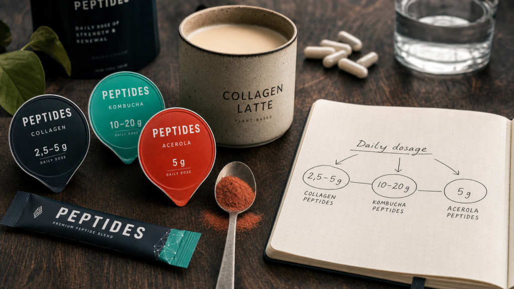 Combien de collagène par jour : doses peau, articulations, os