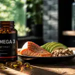 Combien de gelule omega 3 par jour flacon capsules saumon assiette