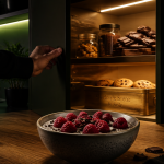 envie de sucre le soir, placard ouvert, biscuits, chia pudding