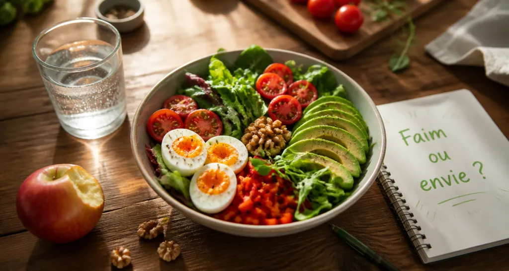 j ai faim tout le temps bol salade satiété
