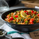 Liste d aliments riche en fer : salade de lentilles corail au citron (vitamine C)