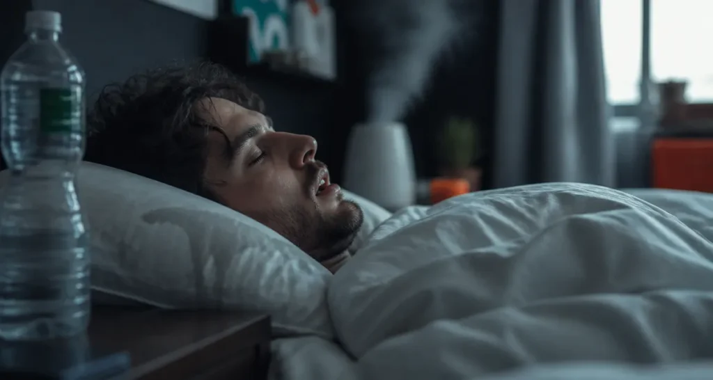 Pourquoi je dors la bouche ouverte : bouche entrouverte au sommeil