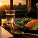 pourquoi prendre la vitamine d le soir flacon saumon noix