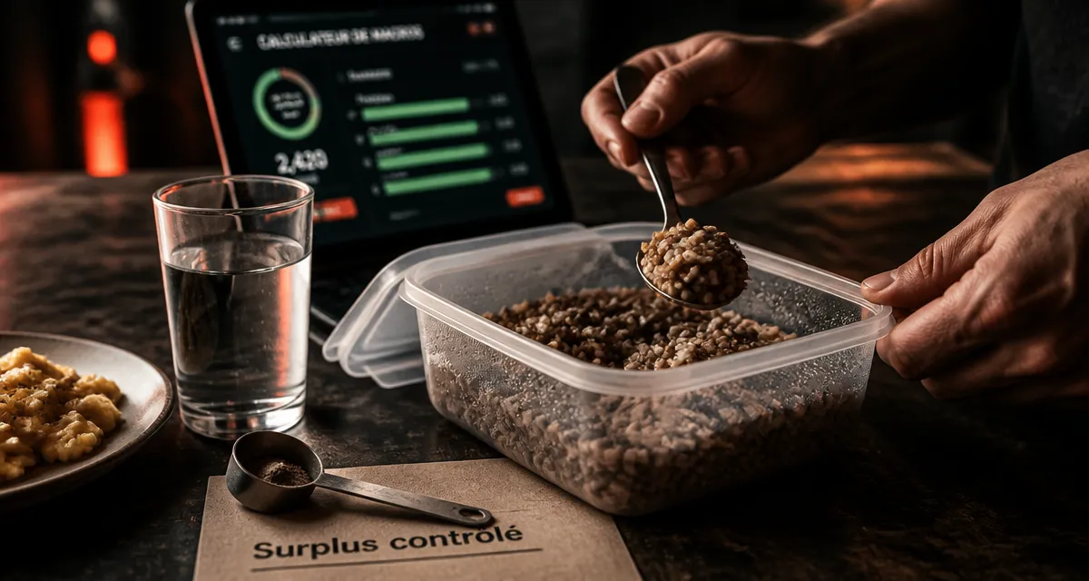 Prise de masse musculaire aliments : surplus contrôlé, riz, lentilles et œufs