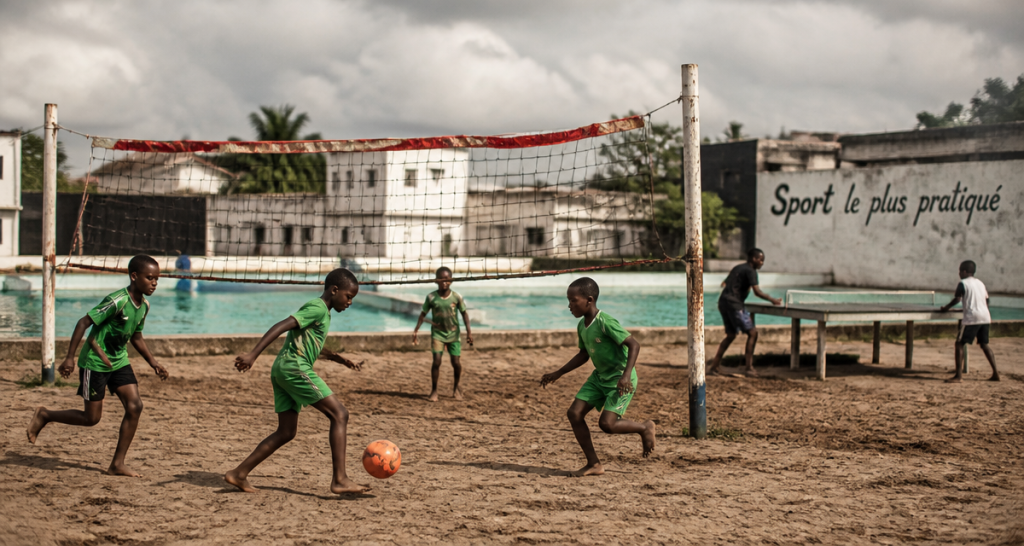 sport le plus pratique au monde enfants terrain