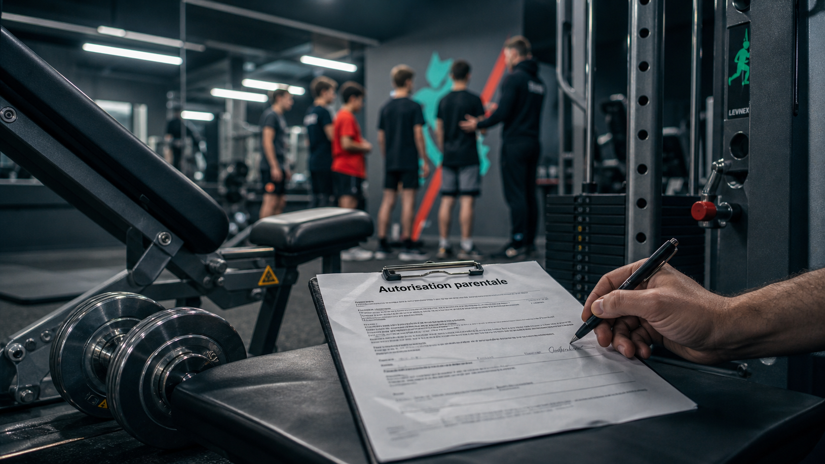 Age salle de sport 16 ans : autorisation parentale en salle de sport
