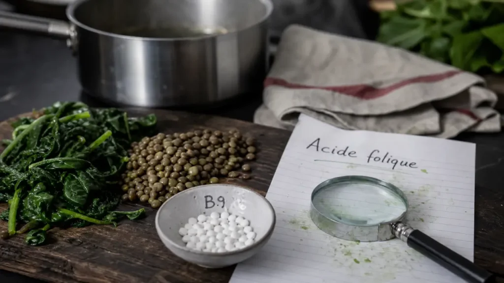 Acide folique : rôles, besoins naturels et quand envisager une supplémentation