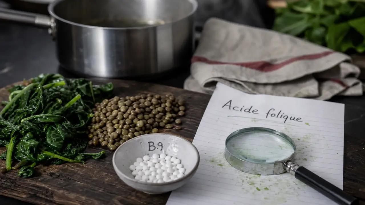 C est quoi l acide folique (B9) ? rôles, besoins, alimentation