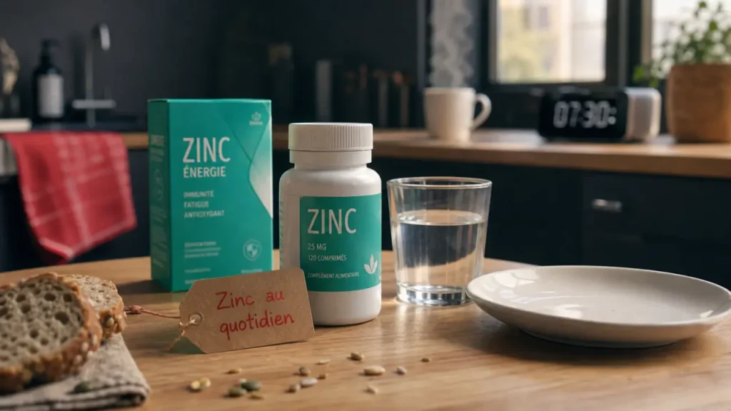 Comment prendre le zinc : à jeun ou au repas, timing d’absorption