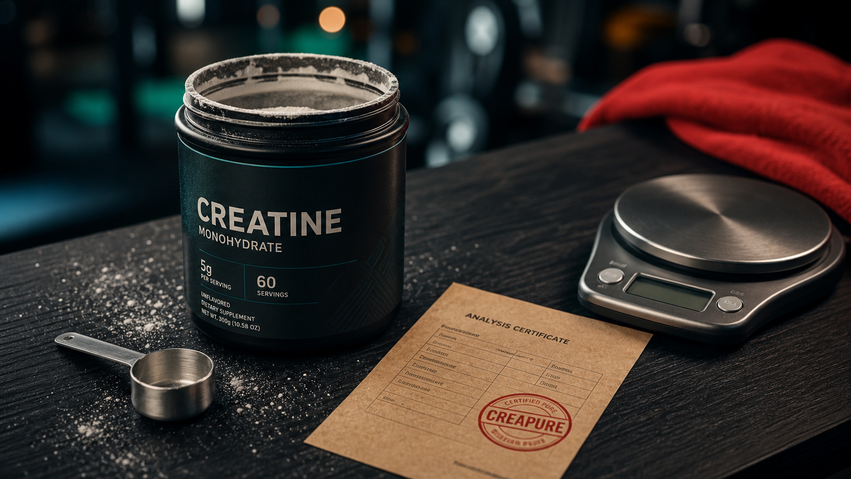 Creatine la meilleure Creapure® monohydrate : vrai choix