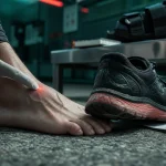 Entorse de fatigue au pied : douleur progressive et point douloureux des métatarsiens