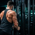 Extension poulie triceps : coudes serrés et amplitude complète