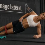 Gainage latéral dynamique : planche latérale pour obliques