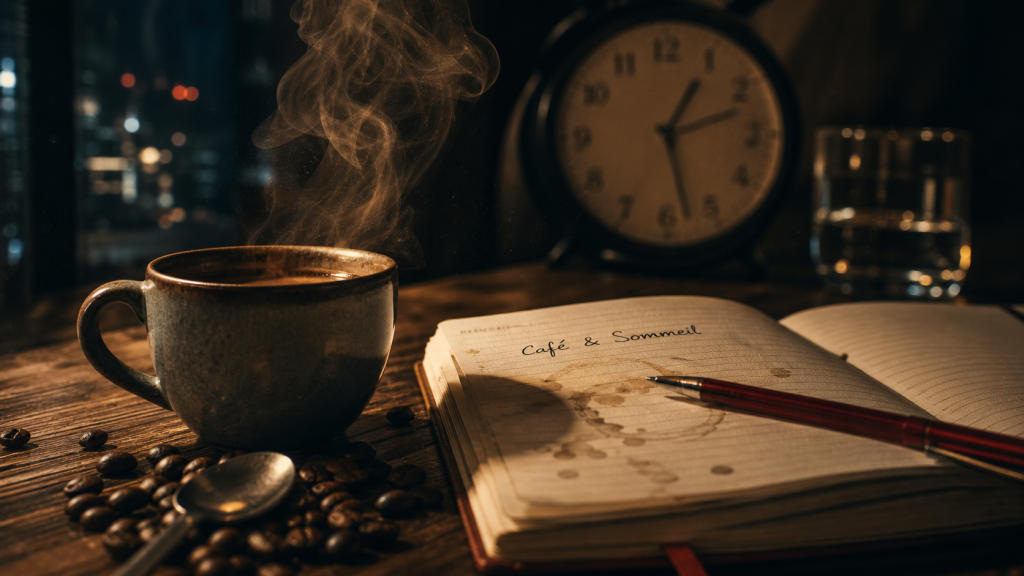Café et effets nefastes sur le cerveau : anxiété, sommeil, mémoire