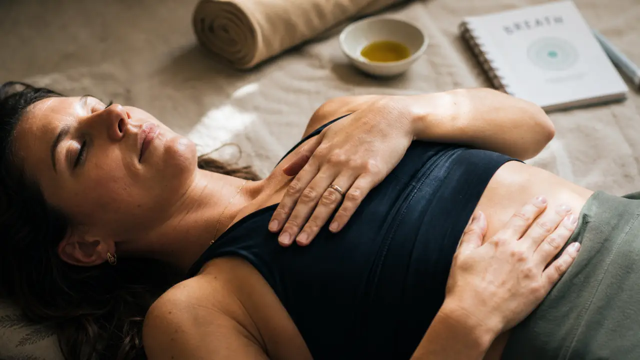 Massage diaphragme bienfaits sous-costal : respiration plus ample