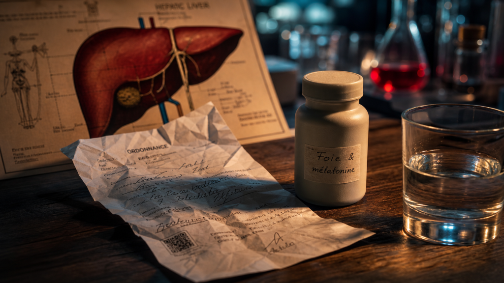 Mélatonine danger foie : précautions pour le foie