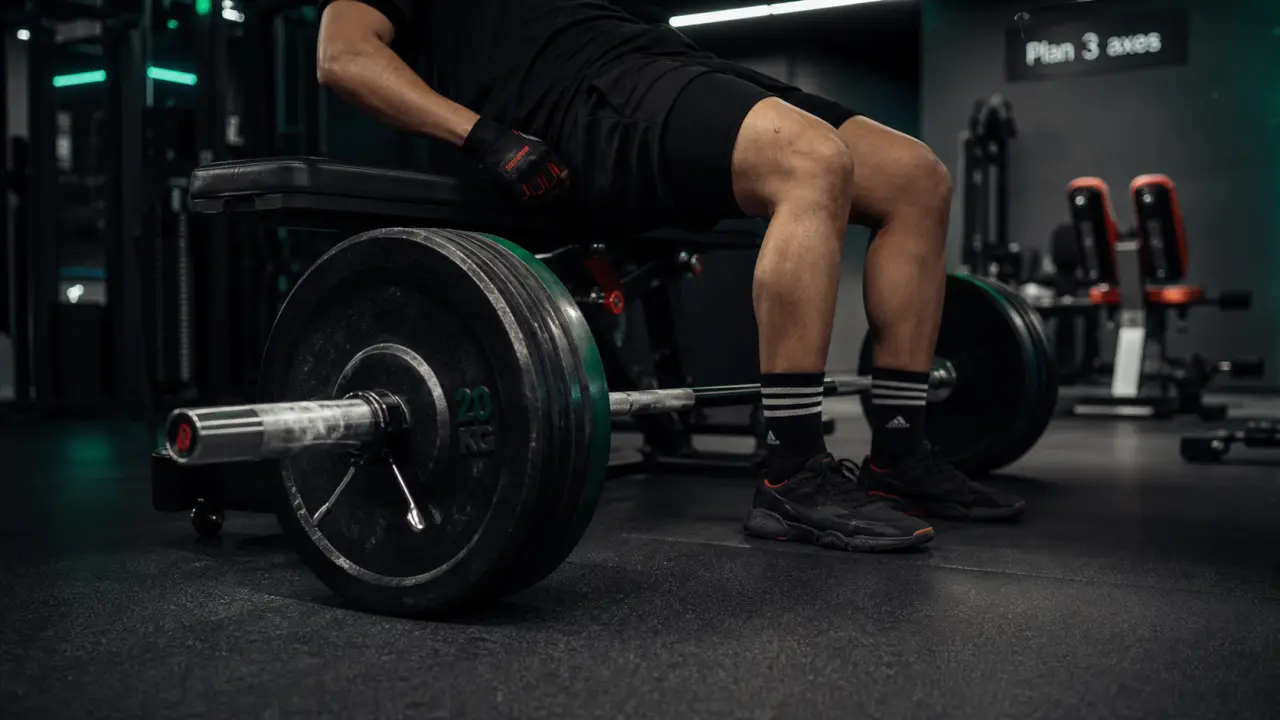 Muscler fessier homme : hip thrust en salle de sport