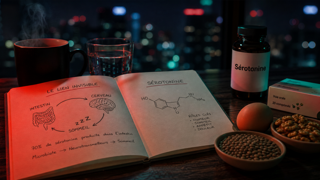 Qu est ce que la serotonine ? intestin cerveau sommeil