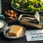Quel aliment contient du calcium : yaourt, fromage, sardines, tofu et eau minérale
