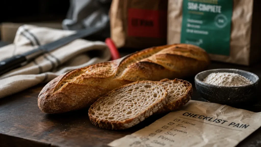 Pain complet, semi-complet ou baguette tradition : lequel choisir au quotidien ?