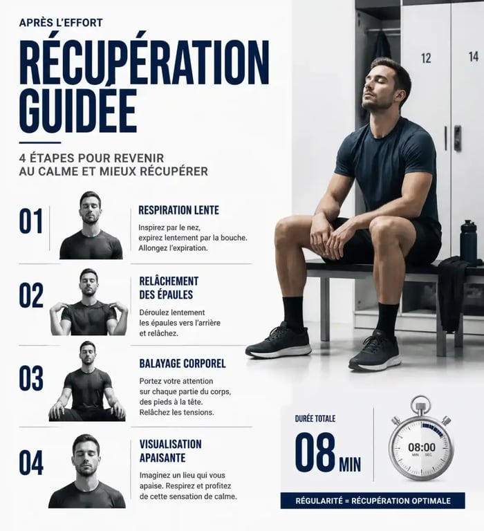 Optimiser sa récupération sportive grâce à la méditation guidée avec routine de 10 minutes en 4 étapes