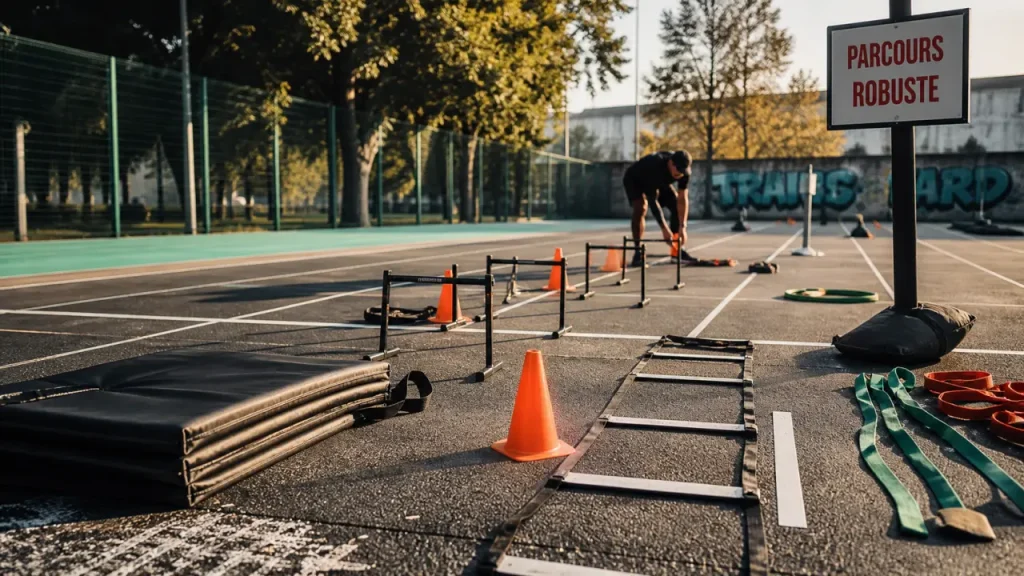 Quel matériel préparateur sportif pour la force, la vitesse et des parcours utiles ?