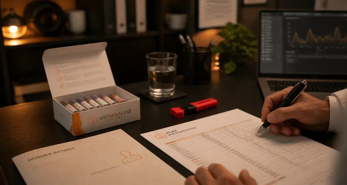 Medecin micronutrition : bilan de tests biologiques en cabinet médical