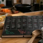 Planning menu équilibré semaine pour famille : 7 jours