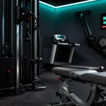 Salle de sport machine : multigym station compacte