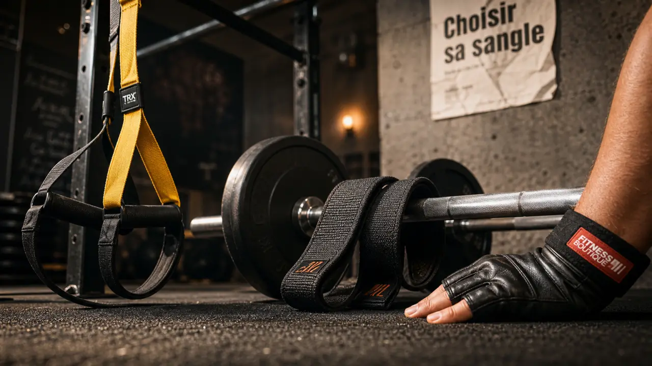 Sangle sport : suspension, tirage et bande poignet