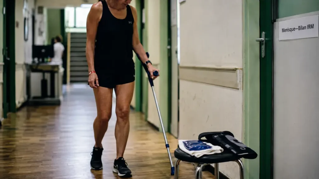 Marcher avec une fissure du ménisque : possible, sauf si le genou bloque ou gonfle