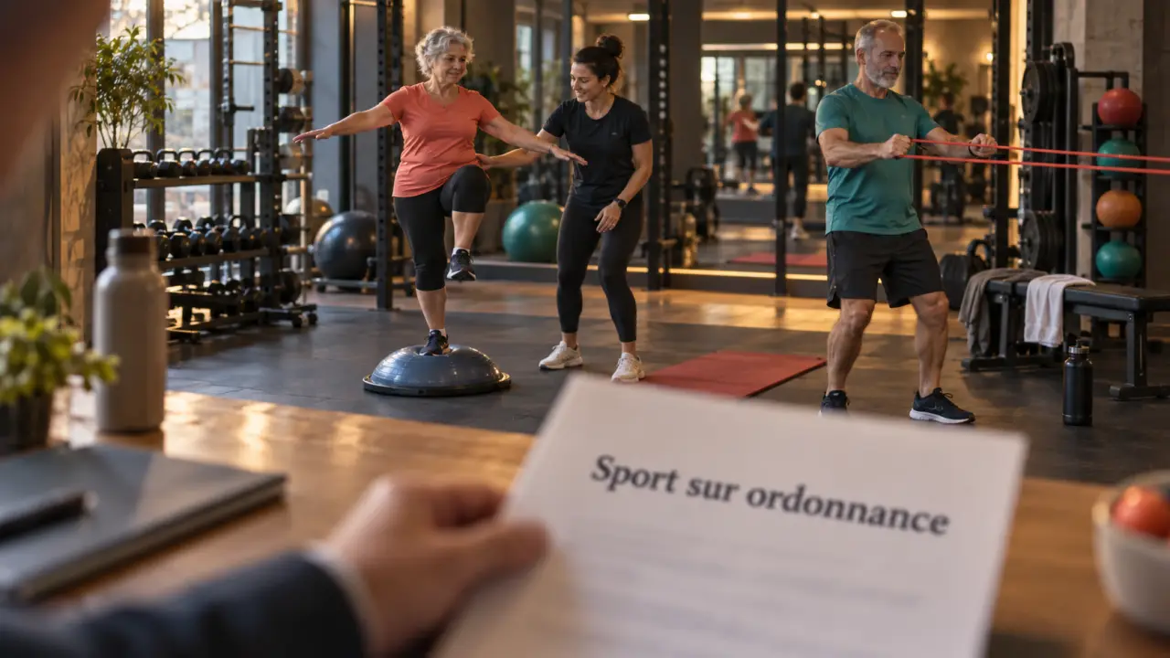 Sport santé strasbourg : dossier sport sur ordonnance en gymnase