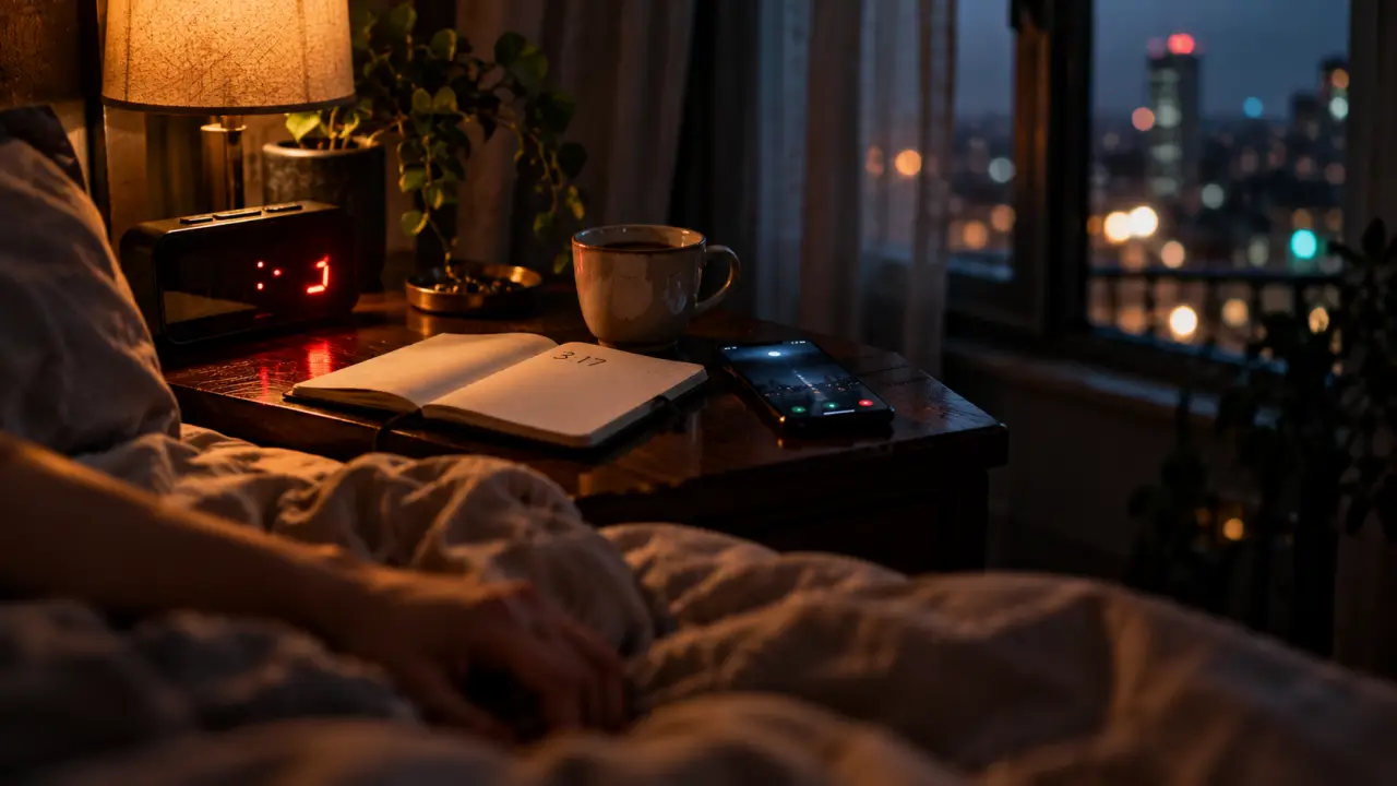 Je suis fatigue mais j arrive pas a dormir : réveil, téléphone et insomnie en chambre sombre